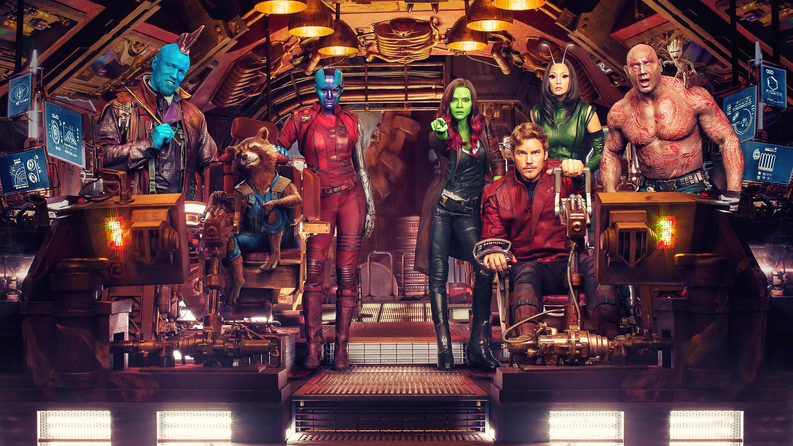 Still 2 from Guardians of the Galaxy Vol. 2
